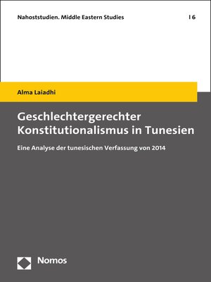 cover image of Geschlechtergerechter Konstitutionalismus in Tunesien